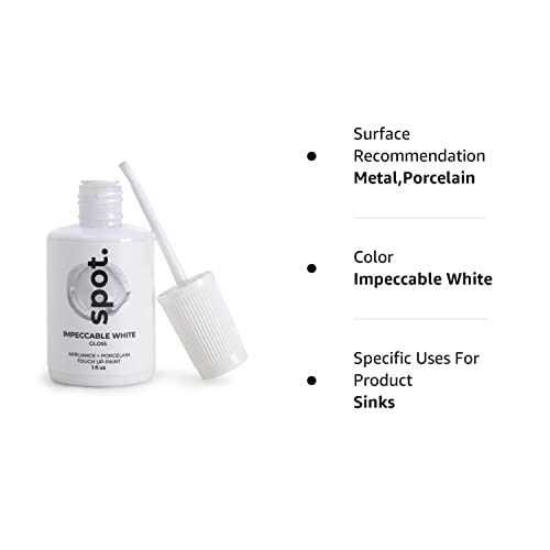 spot. Touch Up Paint for Appliance, Porcelain, Sinks, Bathtubs, Appliances, Metal Surfaces, tiles, Ceramics, and Fiberglass - Image 3