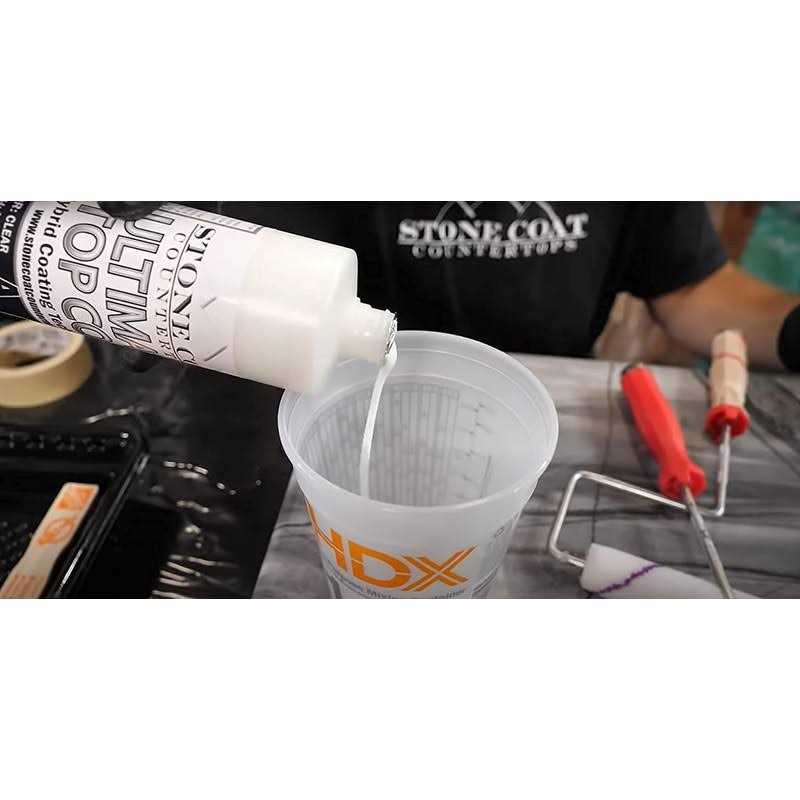 Stone Coat Countertops Ultimate Top Coat Epoxy DIY Epoxy Resin Kit with Extra Scratch Resistance and UV Resistance for Protecting Your Surface! - Image 2