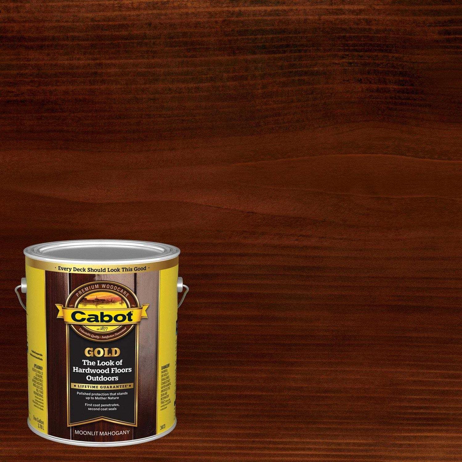 Cabot Exterior Stain Gold - Image 3