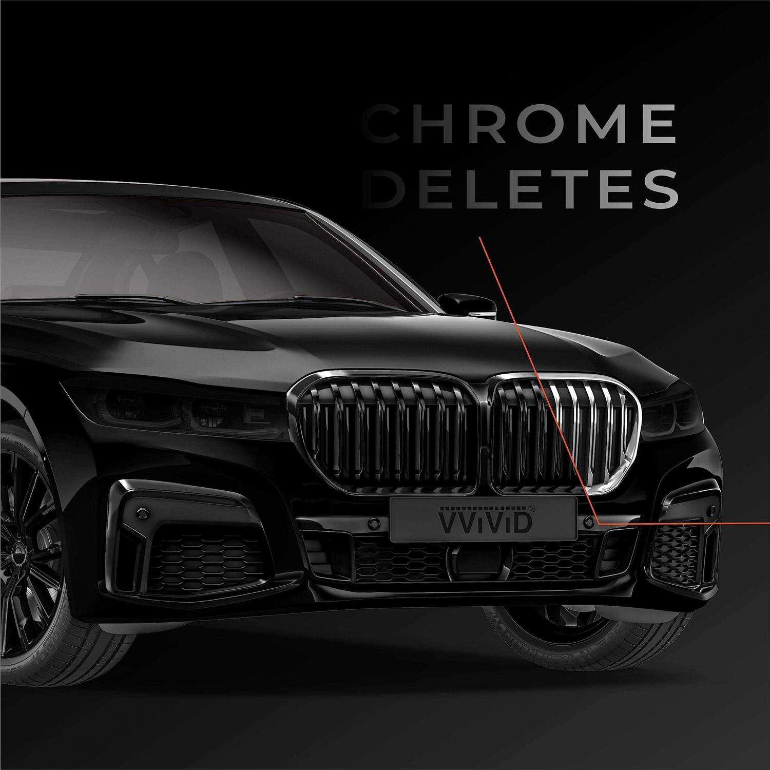 VViViD Gloss Chrome Air-Release Vinyl Adhesive Tape Roll - Image 4