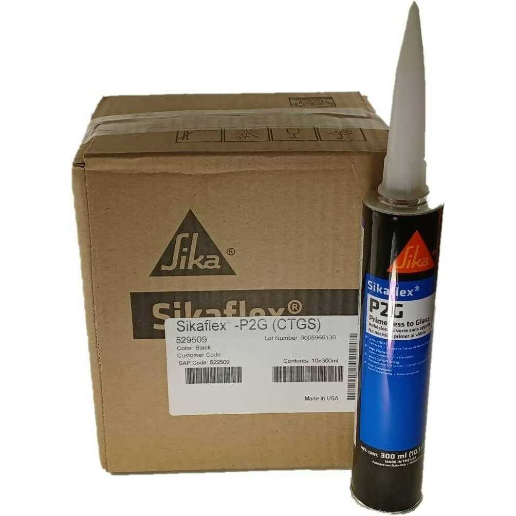 Auto Glass Sealant Windshield Urethane Glue Sikaflex P2G Primerless Adhesive x 2 - Image 4