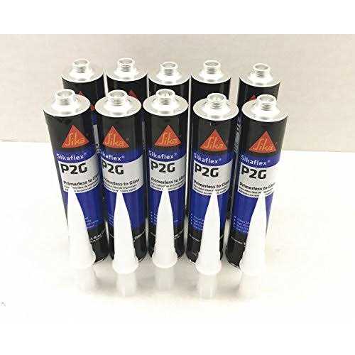 Auto Glass Sealant Windshield Urethane Glue Sikaflex P2G Primerless Adhesive x 2 - Image 5