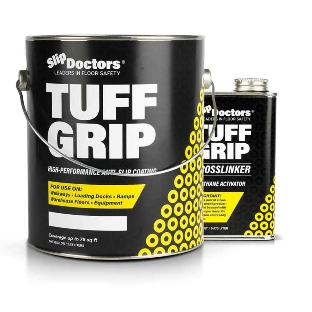 SlipDoctors Tuff Grip (Medium Gray, Gallon Extreme Kit) Commerci
