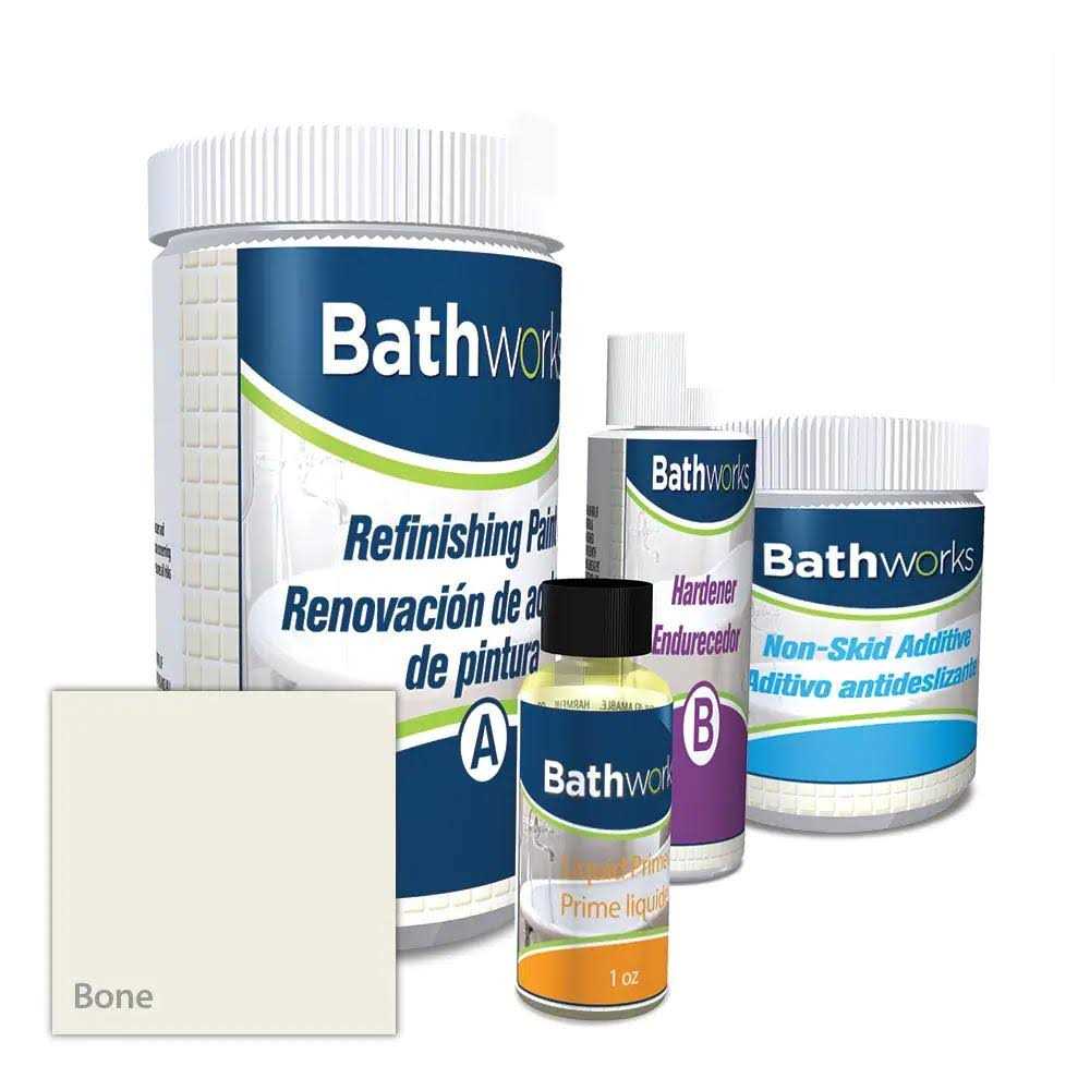 Bathworks 22 oz Standard Tub and Tile Refinishing Kit with Non-Slip Protection - Image 4