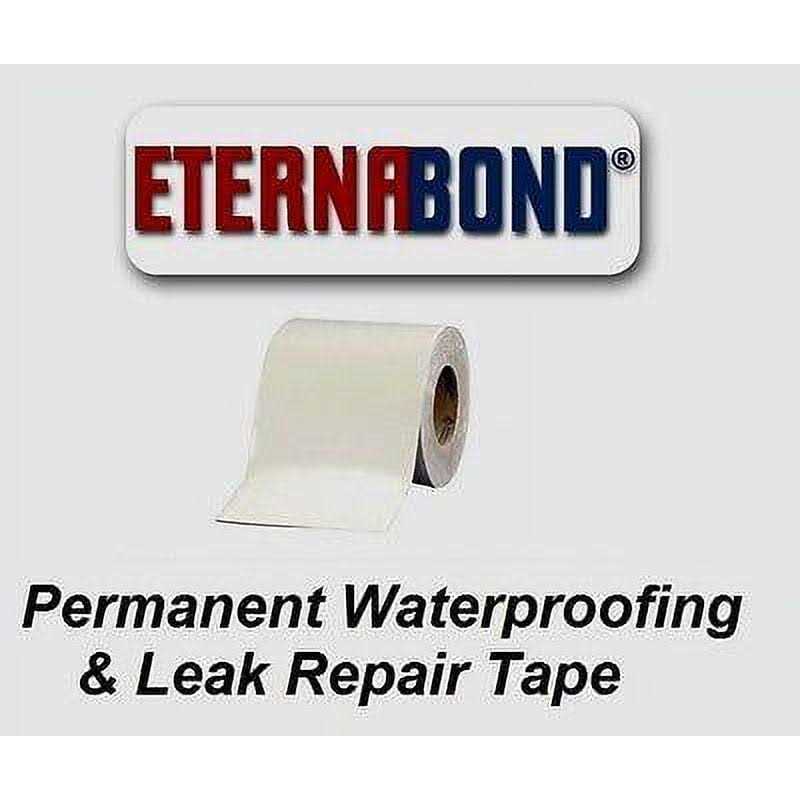 4 inch White Eternabond Roof Leak Repair Tape Patch Seal - Image 3