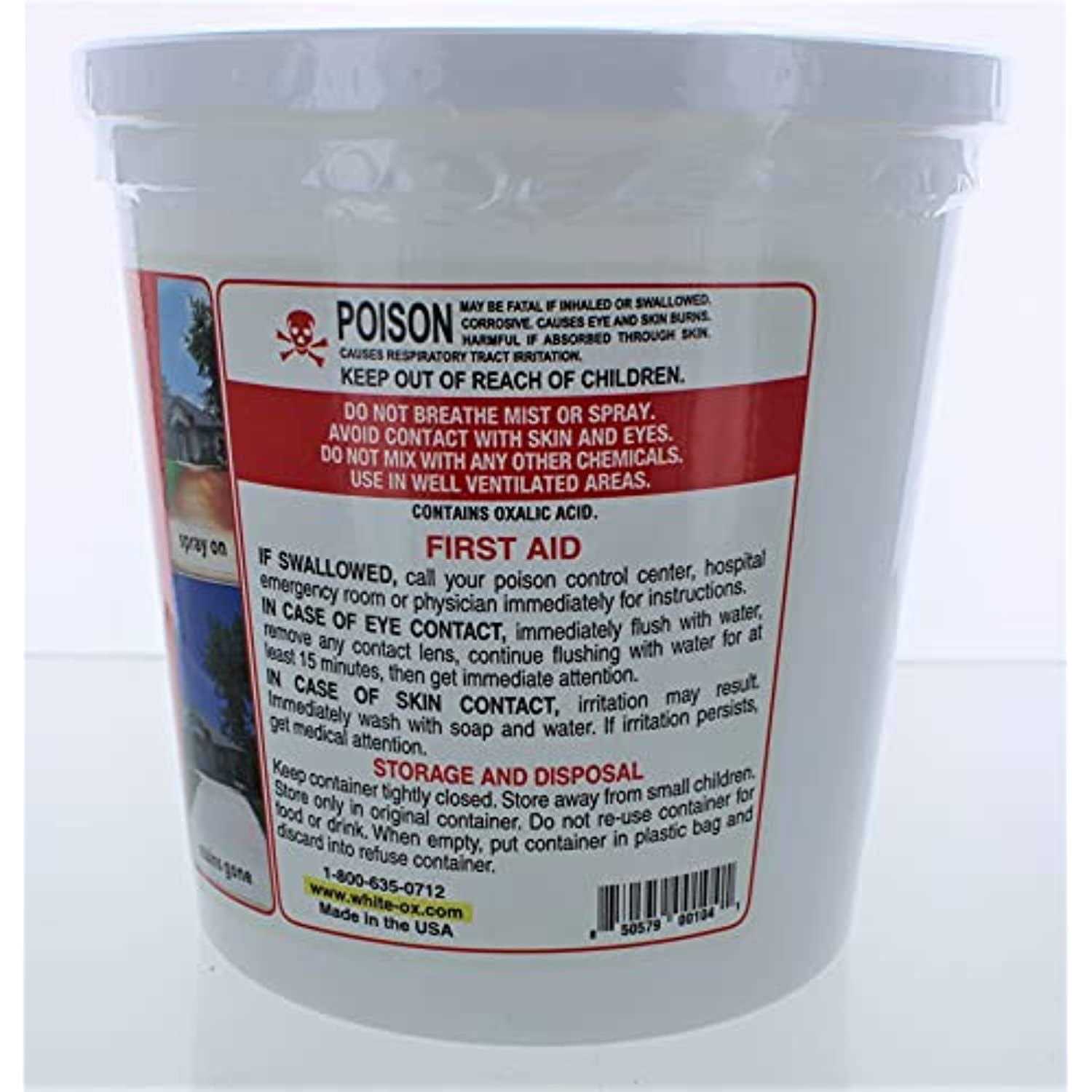 White Ox 64 oz Rust Remover - Image 3