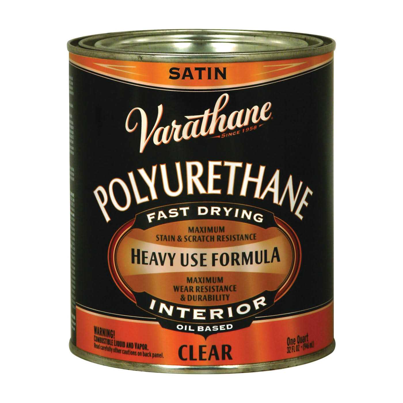 Varathane Clear Oil-Based Polyurethane 1 qt - Image 3