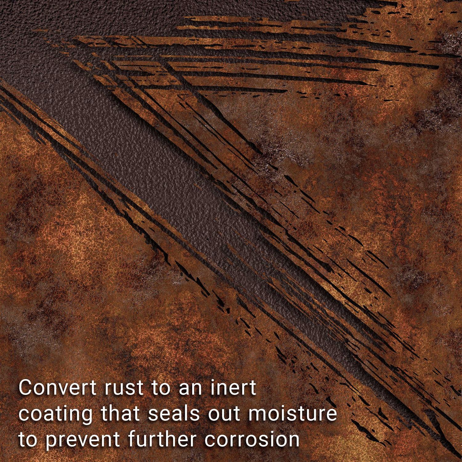 Barrier Bond Rust Off Rust-Converter Coating 1 Gallon Container of Premium Rust Converting Coating - Image 3