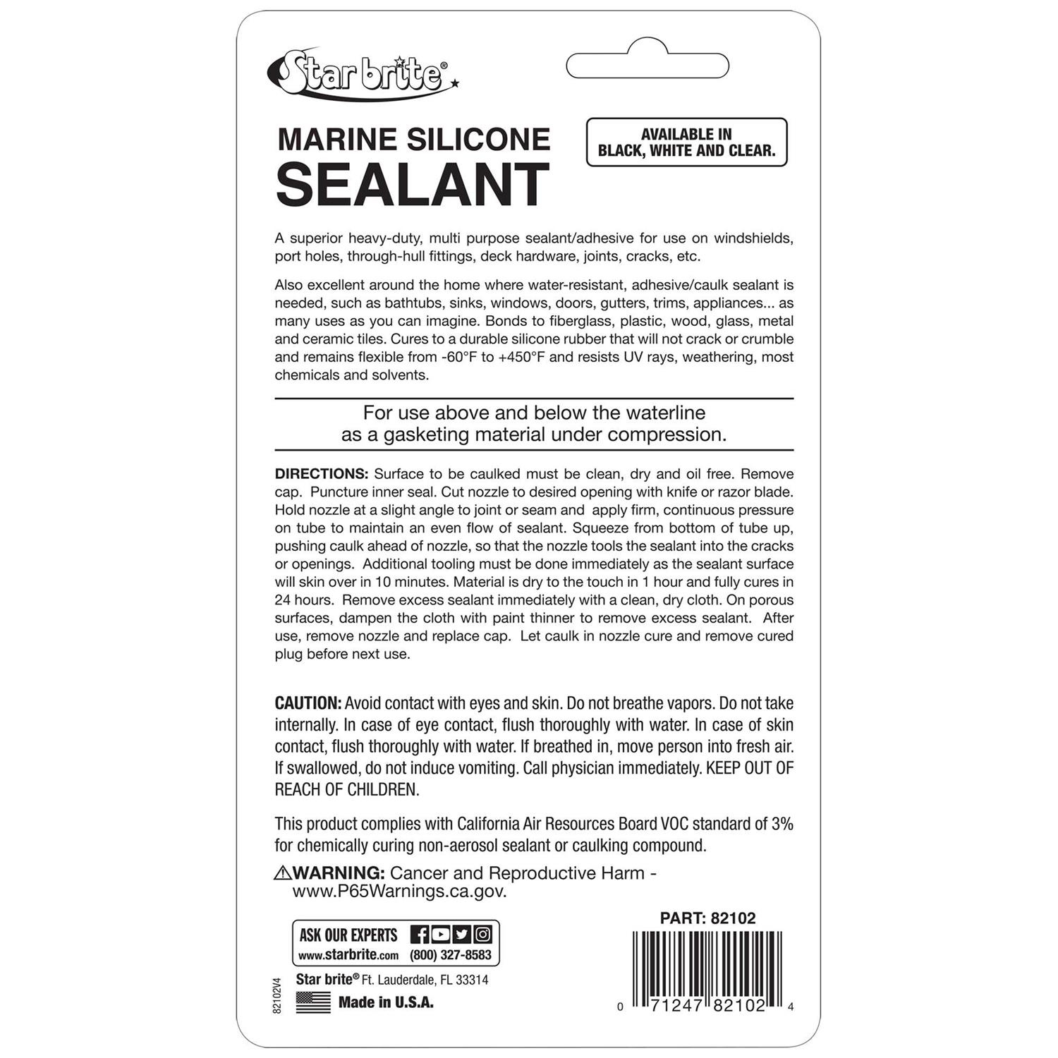 Star Brite Silicone Sealant - Image 5