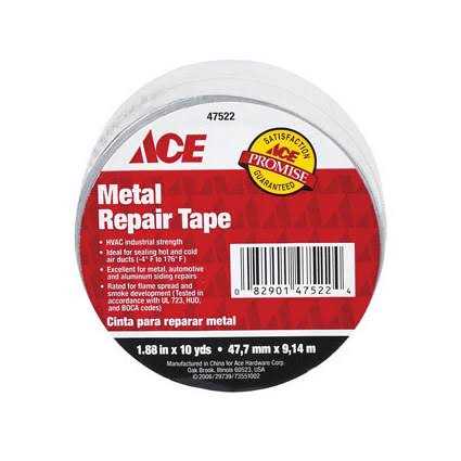 Ace 1.88 in. W x 10 yd L Silver Metal Repair Tape - Image 4