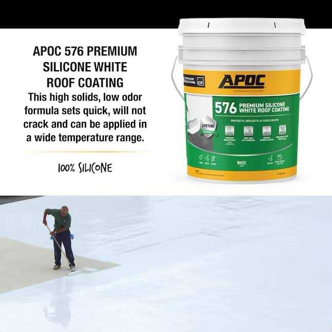 APOC Eterna-Kote Silicone Reflective Roof Coating - Image 3