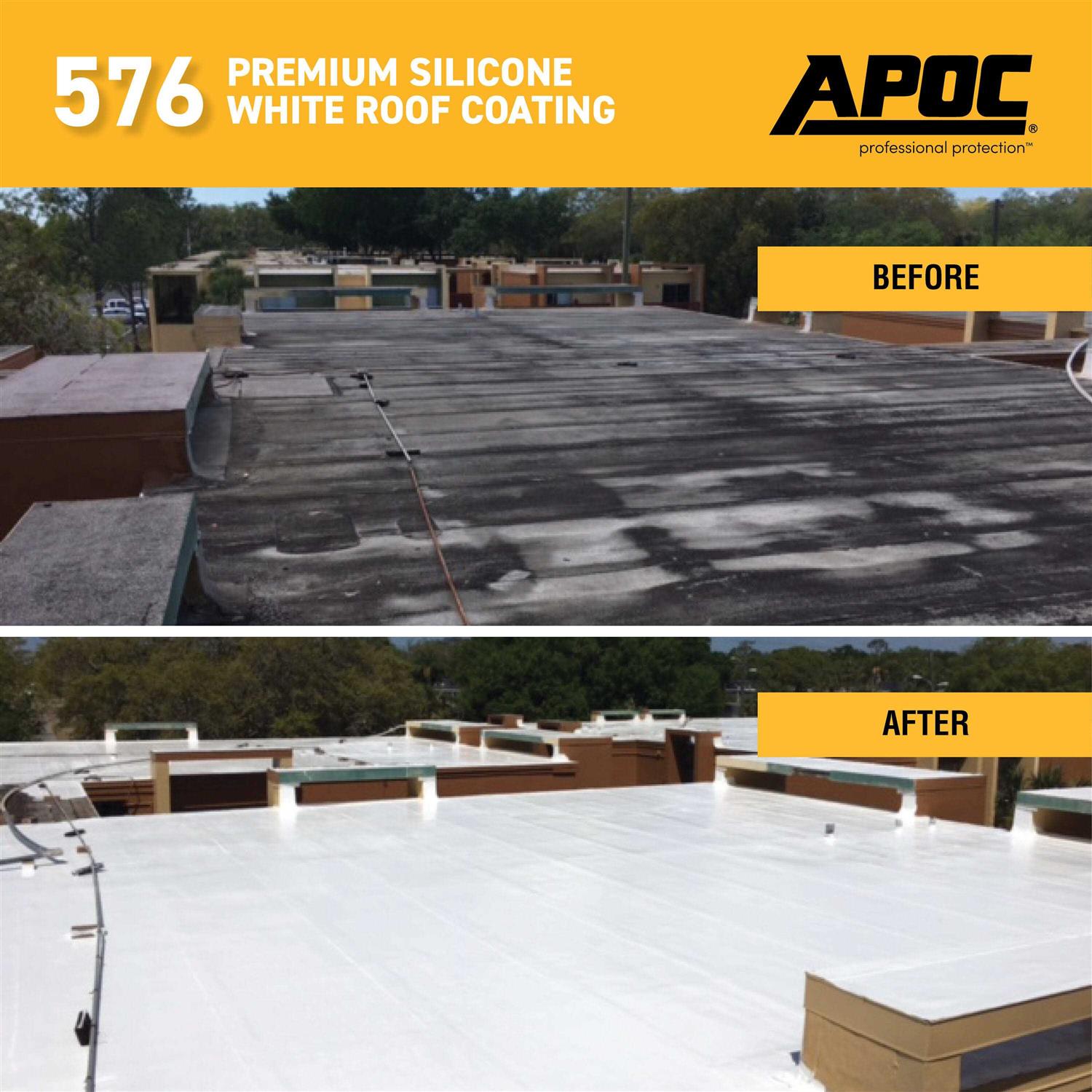 APOC Eterna-Kote Silicone Reflective Roof Coating - Image 4