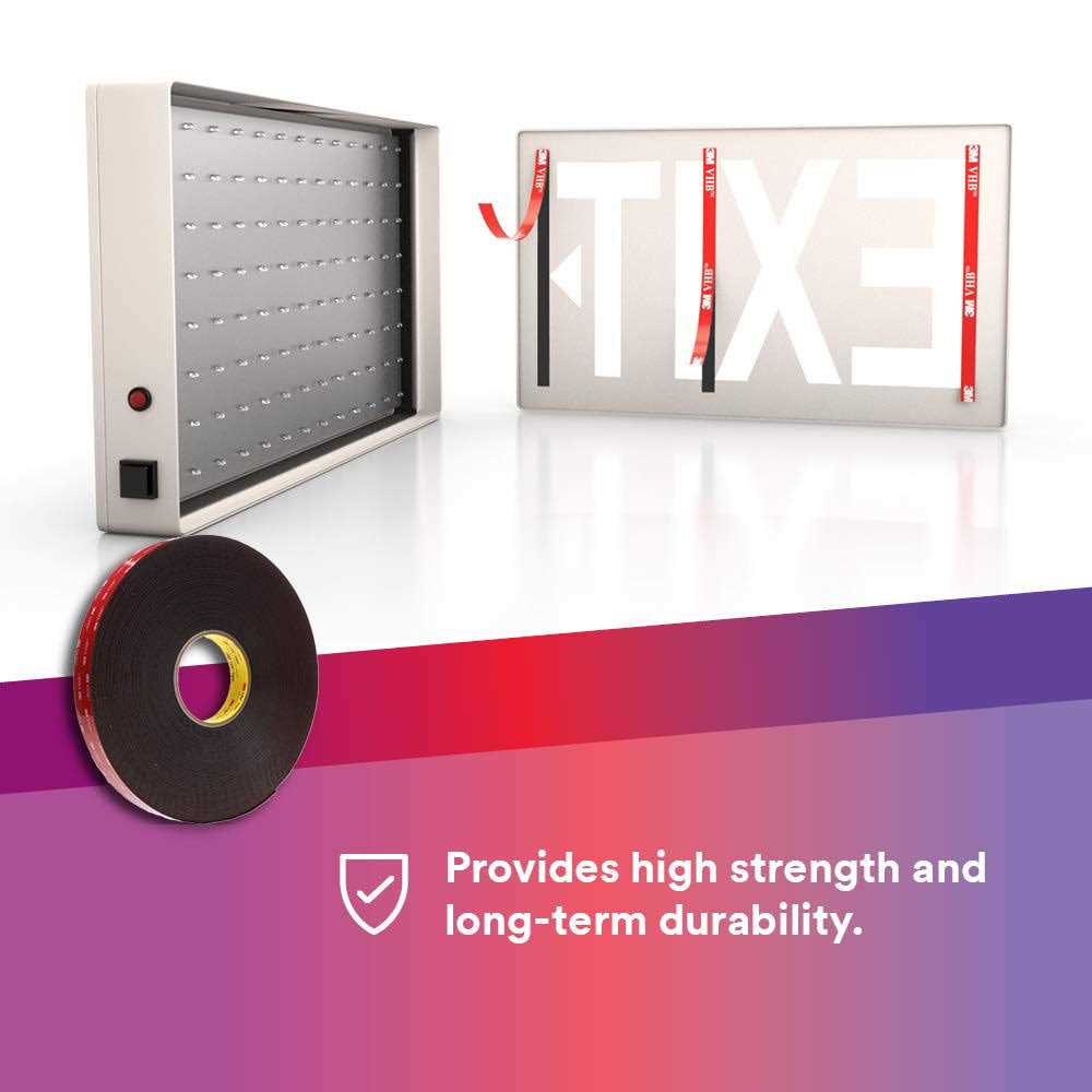 3M 7000042794 VHB Tape 5952 Black - Image 5