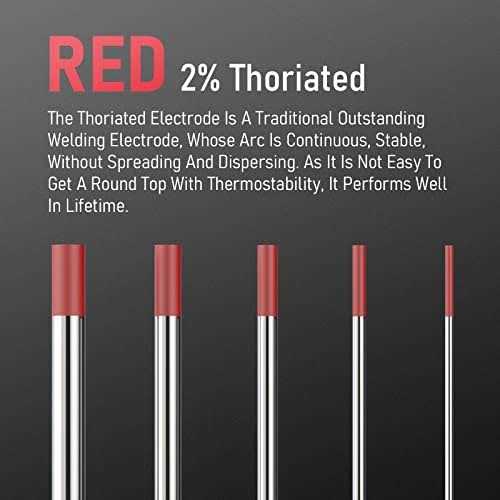 YESWELDER Tig Welding Tungsten Electrode 2% Thoriated - Image 3
