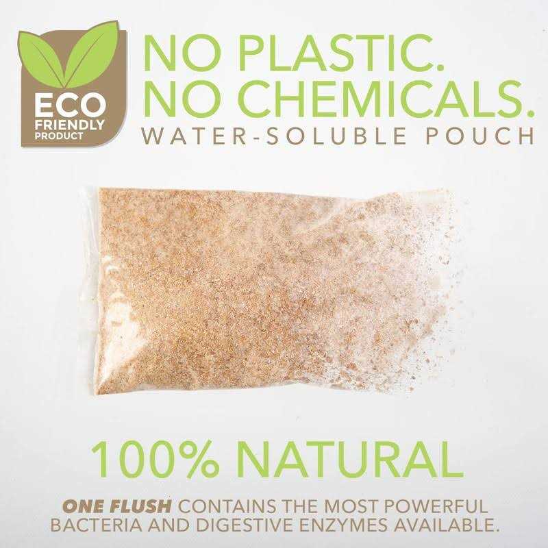 One Flush Septic Tank Treatment Packets 1 Year Supply of Septic Treatment - Image 3