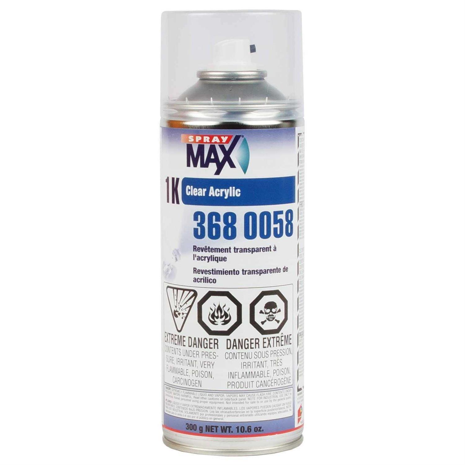 SprayMax 3680058 1K Acrylic Clearcoat