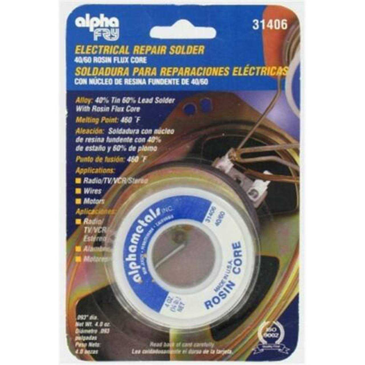 Alpha Fry 40/60 Electrical Rosin Core Solder - Image 4
