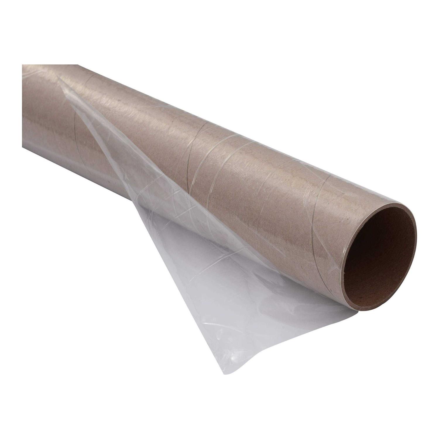 Big Tape Window Plastic Barrier Film – 2 Pack of 12 Feet XL Roll of Plastic for Windows – 17.5 Inch Wide Car Tape for Broken Windows – Waterproof - Image 3