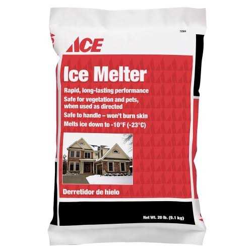 Ace Sodium Chloride and Magnesium Chloride Granule Ice Melt 20 lb - Image 3