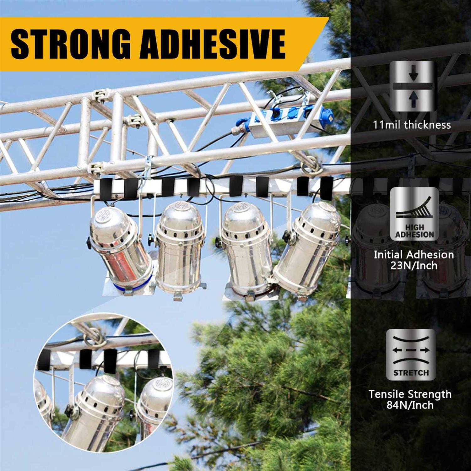 Amazing Works Gaffers Tape Professional Grade Gaffers Tape - Image 4