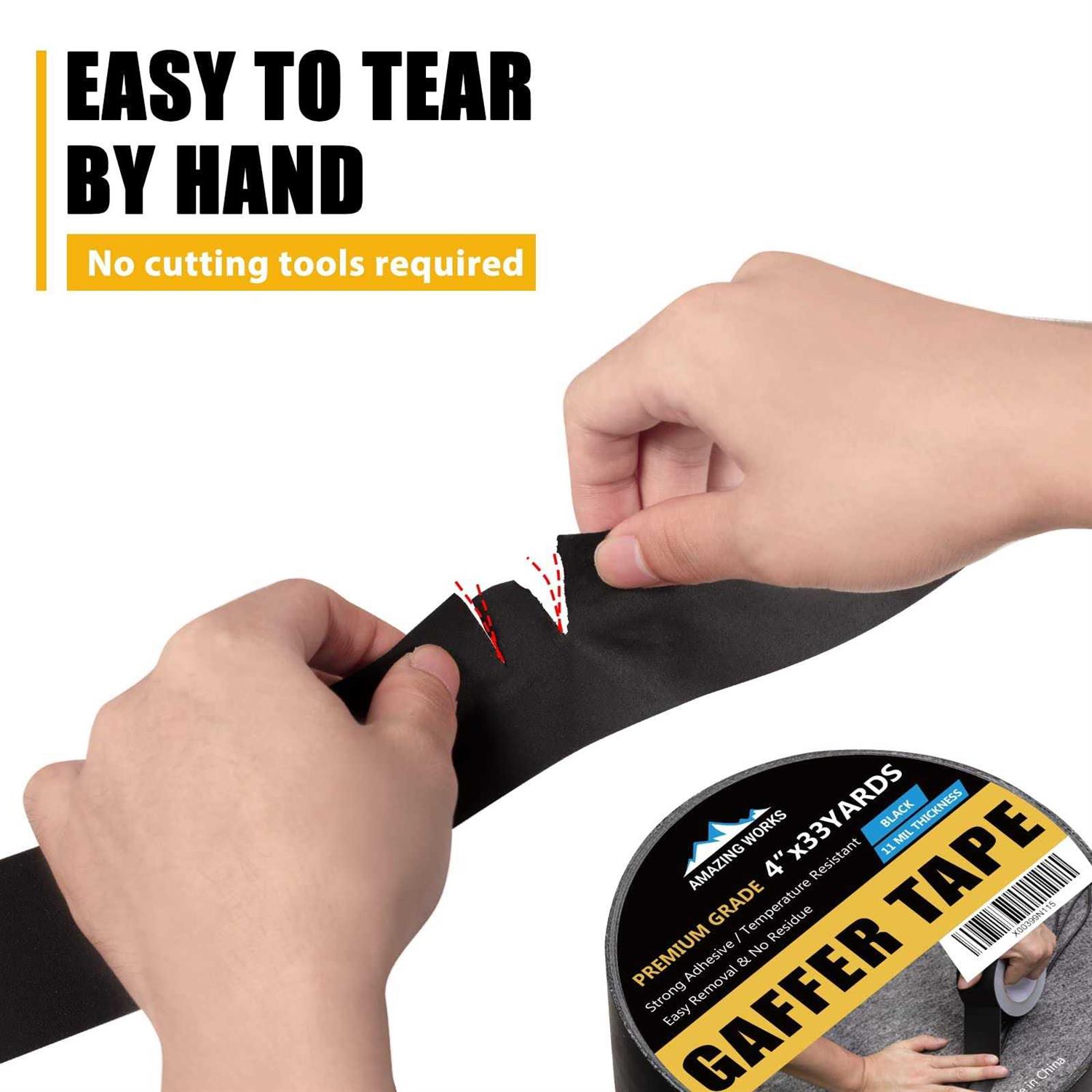 Amazing Works Gaffers Tape Professional Grade Gaffers Tape - Image 5