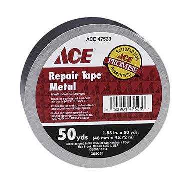 Ace 1.88 in. W x 50 yd L Silver Metal Repair Tape - Image 4