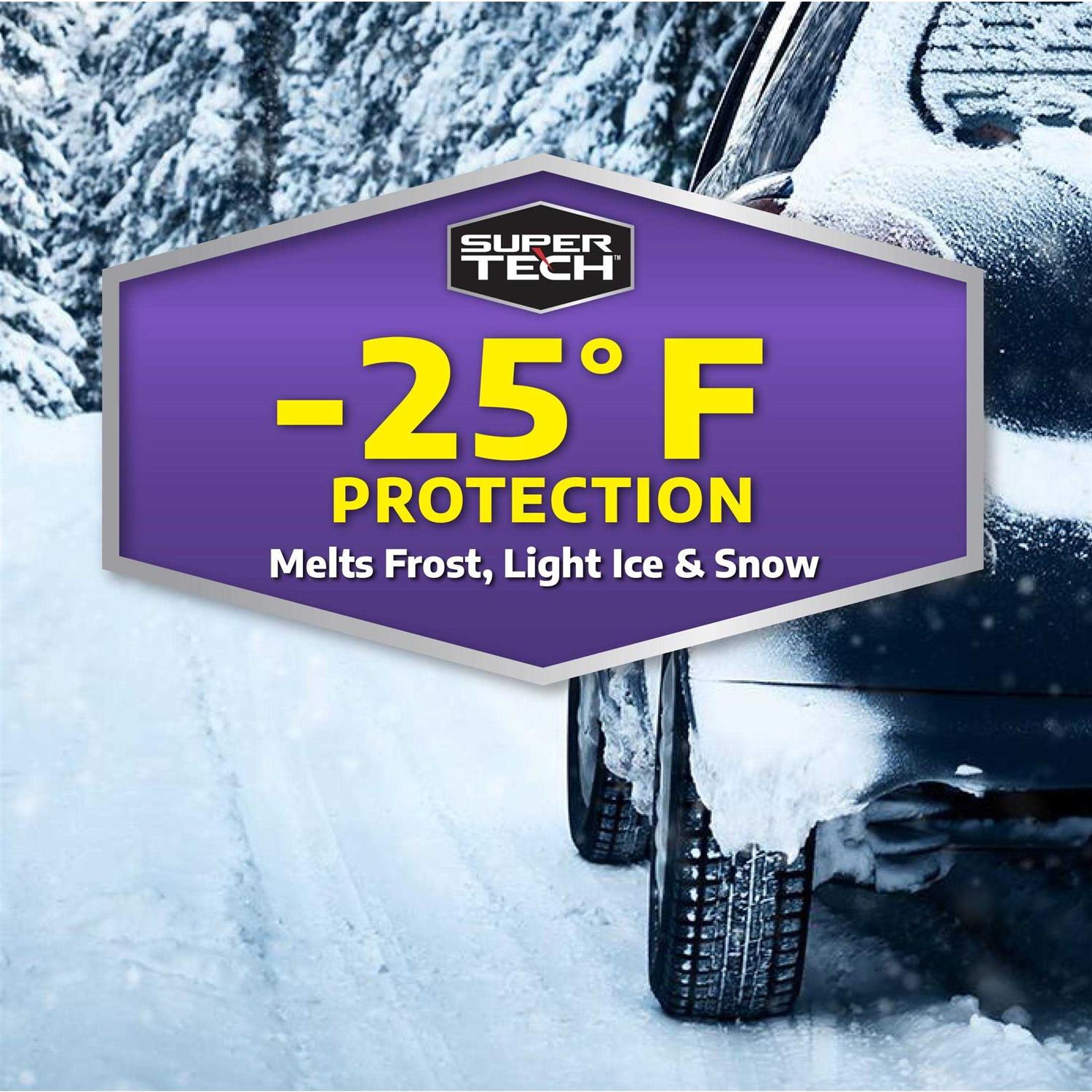 Super Tech Deicer 25f with Rain Repeller Winsdshield Washer Fluid - Image 4