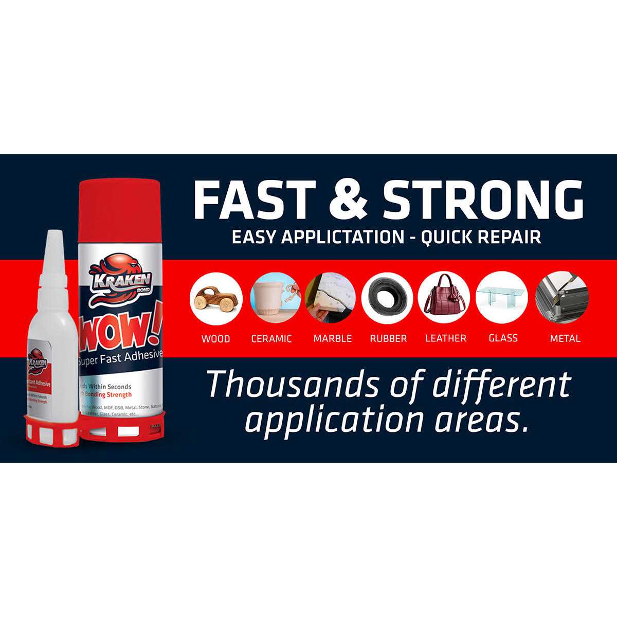 WOW! Super Fast Adhesive CA Glue 200 ml - Image 4