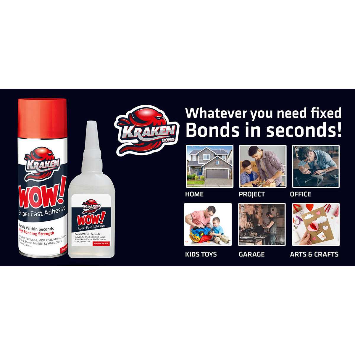 WOW! Super Fast Adhesive CA Glue 200 ml - Image 5