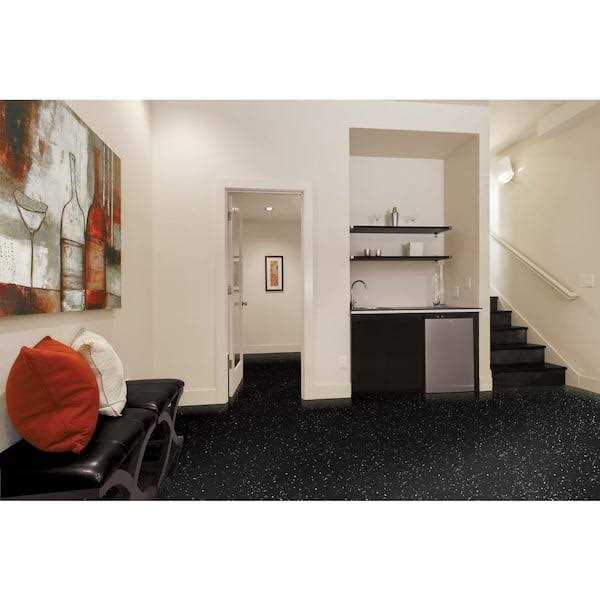 Black Rust-Oleum RockSolid Garage Floor Coating Kit-318712 - Image 4