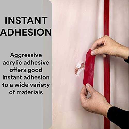 3M 8087CW Construction Seaming Tape Red - Image 4