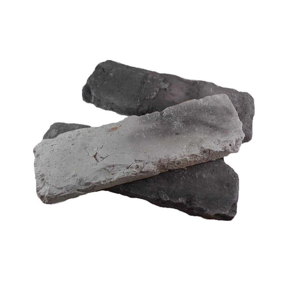 Koni Brick Old Chicago 8.20 in. x 2.50 in. Thin Brick 10.76 Sq. ft. Flats Manufactured Stone Siding