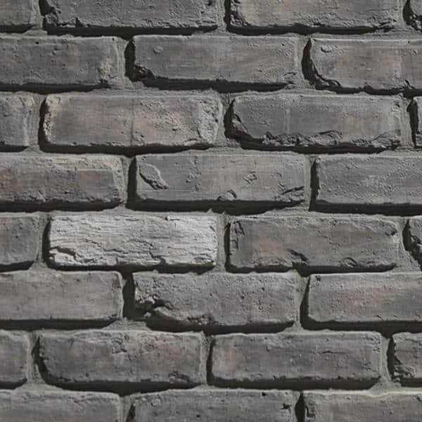Koni Brick Old Chicago 8.20 in. x 2.50 in. Thin Brick 10.76 Sq. ft. Flats Manufactured Stone Siding - Image 2
