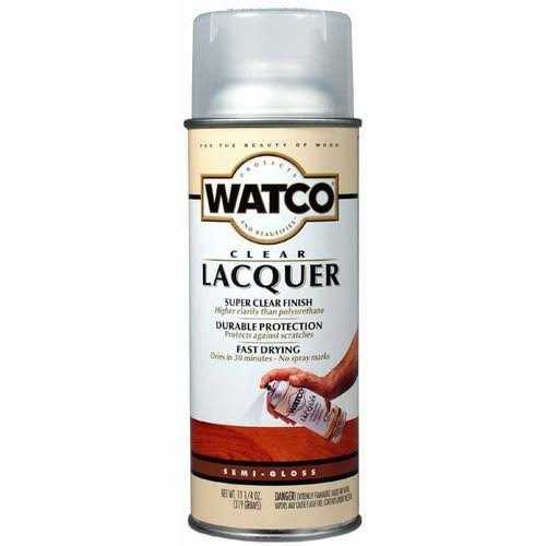 Watco Satin Clear Wood Finish Lacquer Spray - Image 3