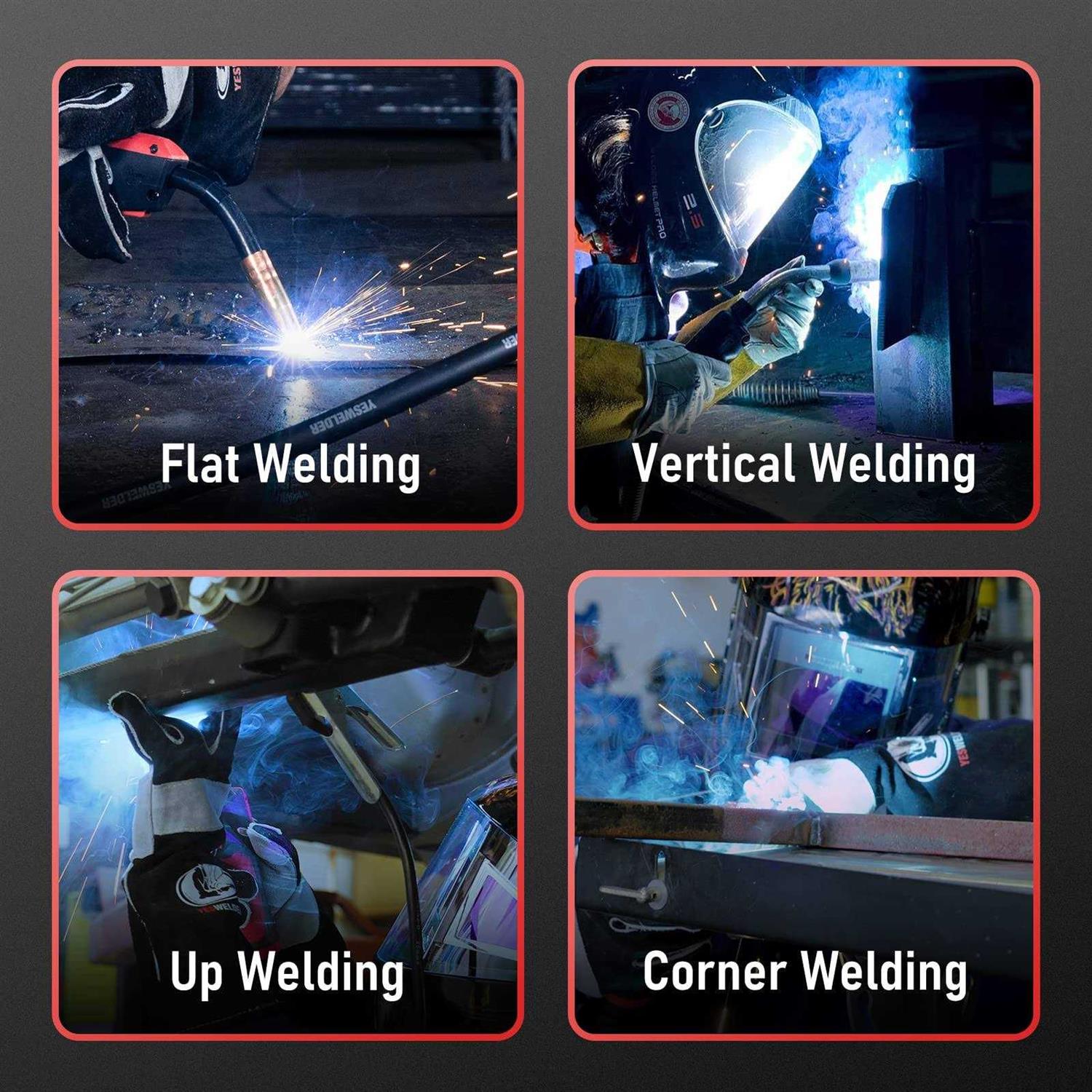 YESWELDER Flux Core Mig Wire Mild Steel E71TGS - Image 4