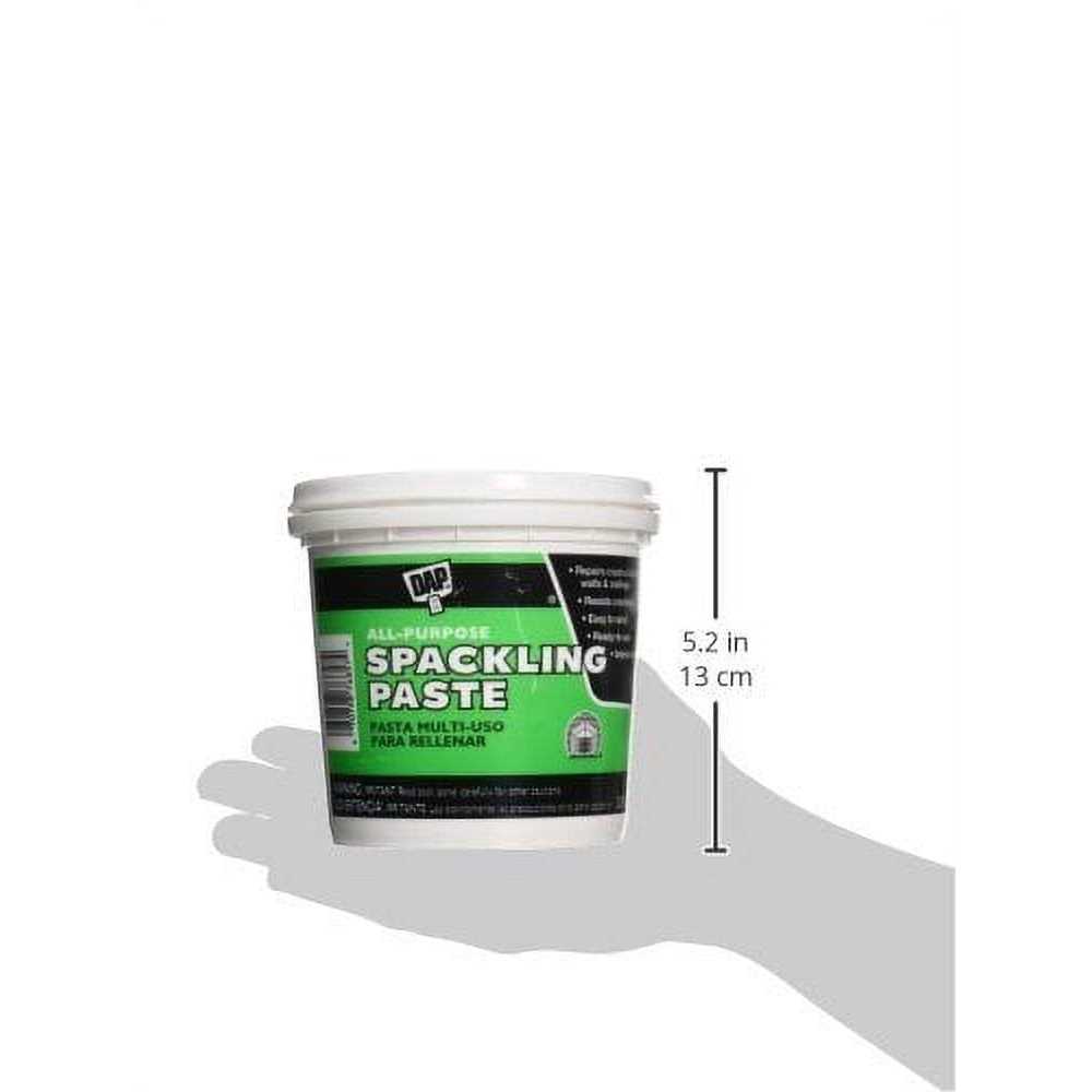 DAP Ready to Use White Spackling Paste 1 qt - Image 5