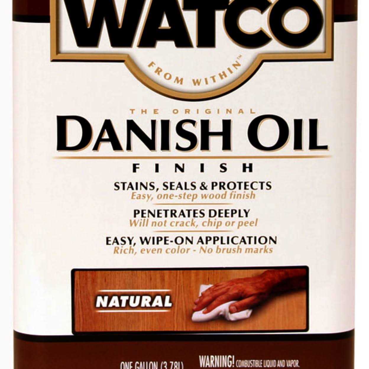Watco Natural Danish Oil Finish - Image 3