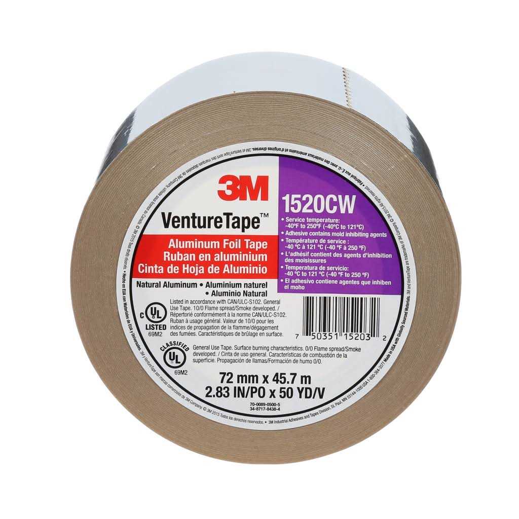 3M Venture Tape 1520CW Aluminum Foil Tape - Image 3