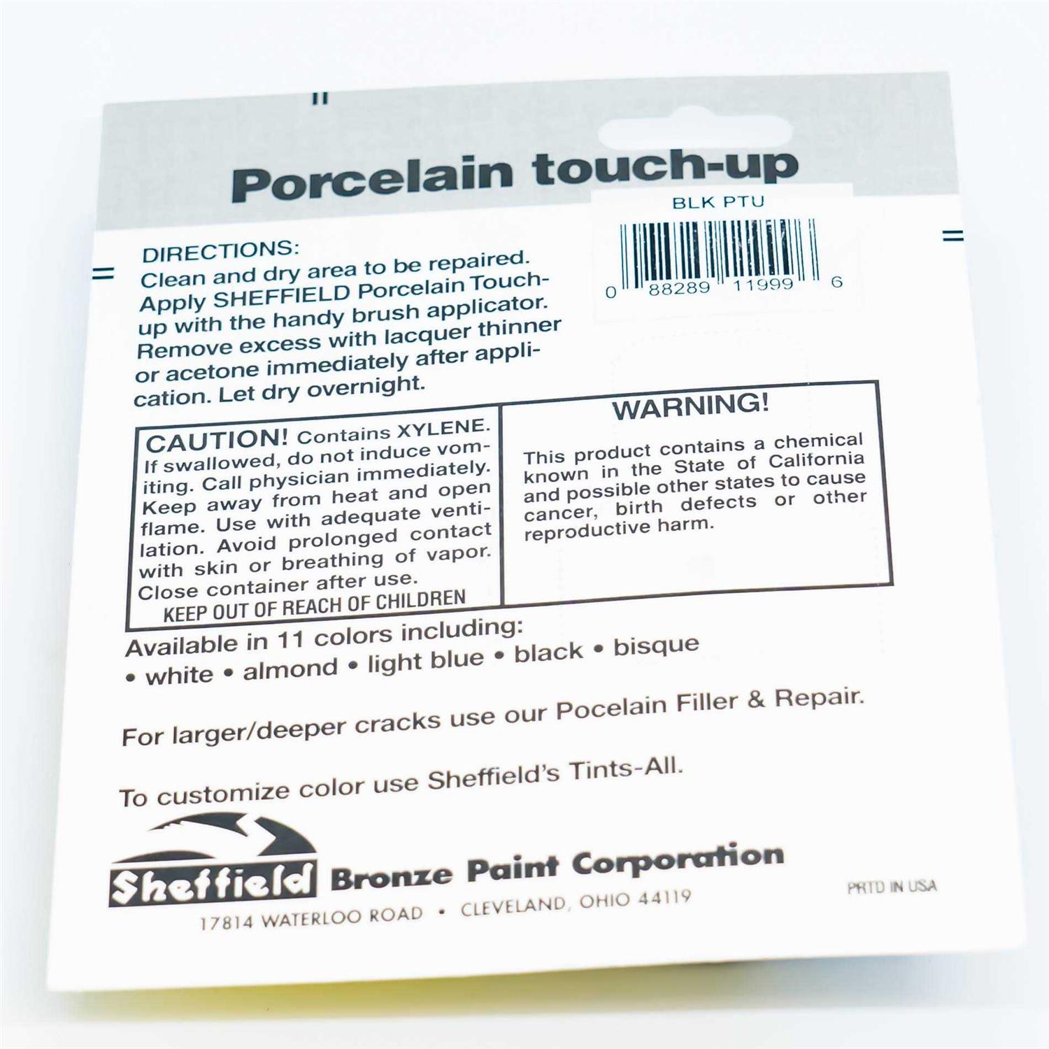 Sheffield 1999 1 oz Porcelain Touch Up - Image 5