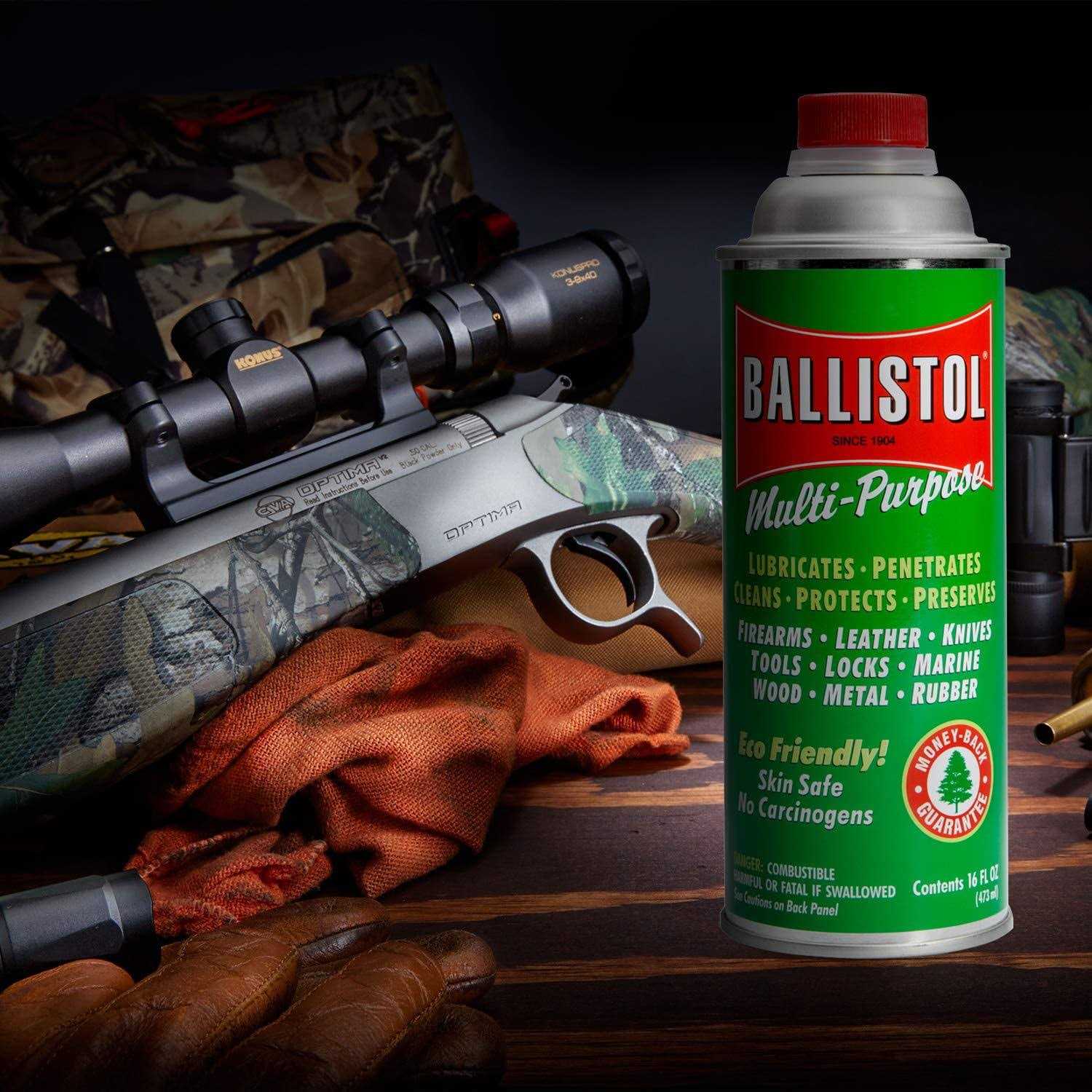 Ballistol 120076 Non-Aerosol 16oz Multi-Purpose Lubricant Cleaner - Image 4