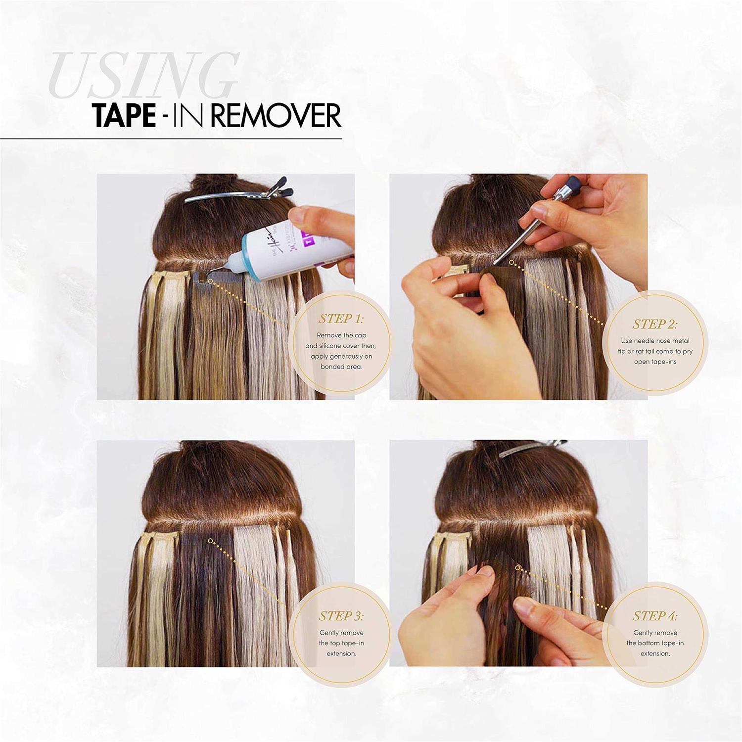 X10 Pro-Tools Tape-in Remover by The Hair Shop Professional Salon Quality Tape-in Skinweft Smart Tabs Formula - Image 4