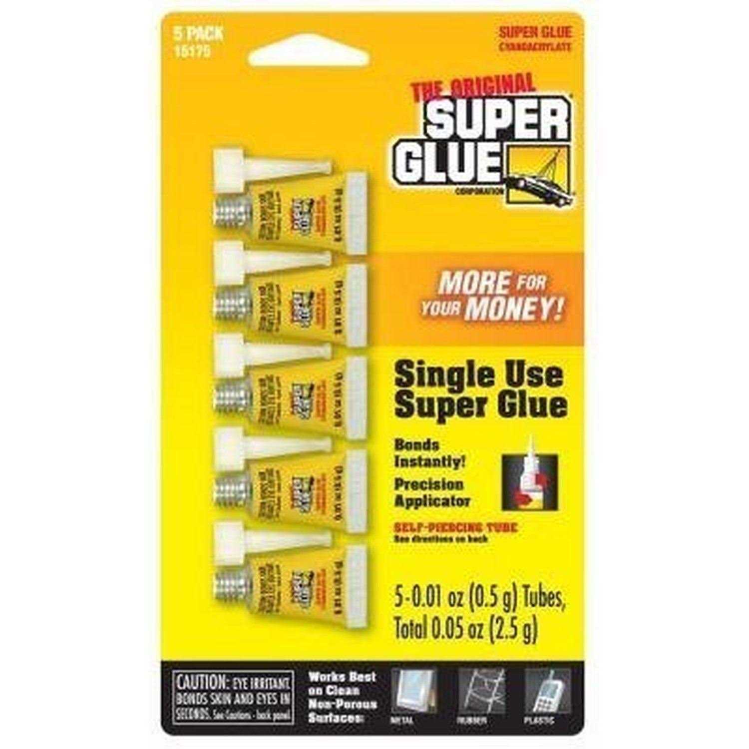 Super Glue Instant Adhesive Mini Tubes - Image 3