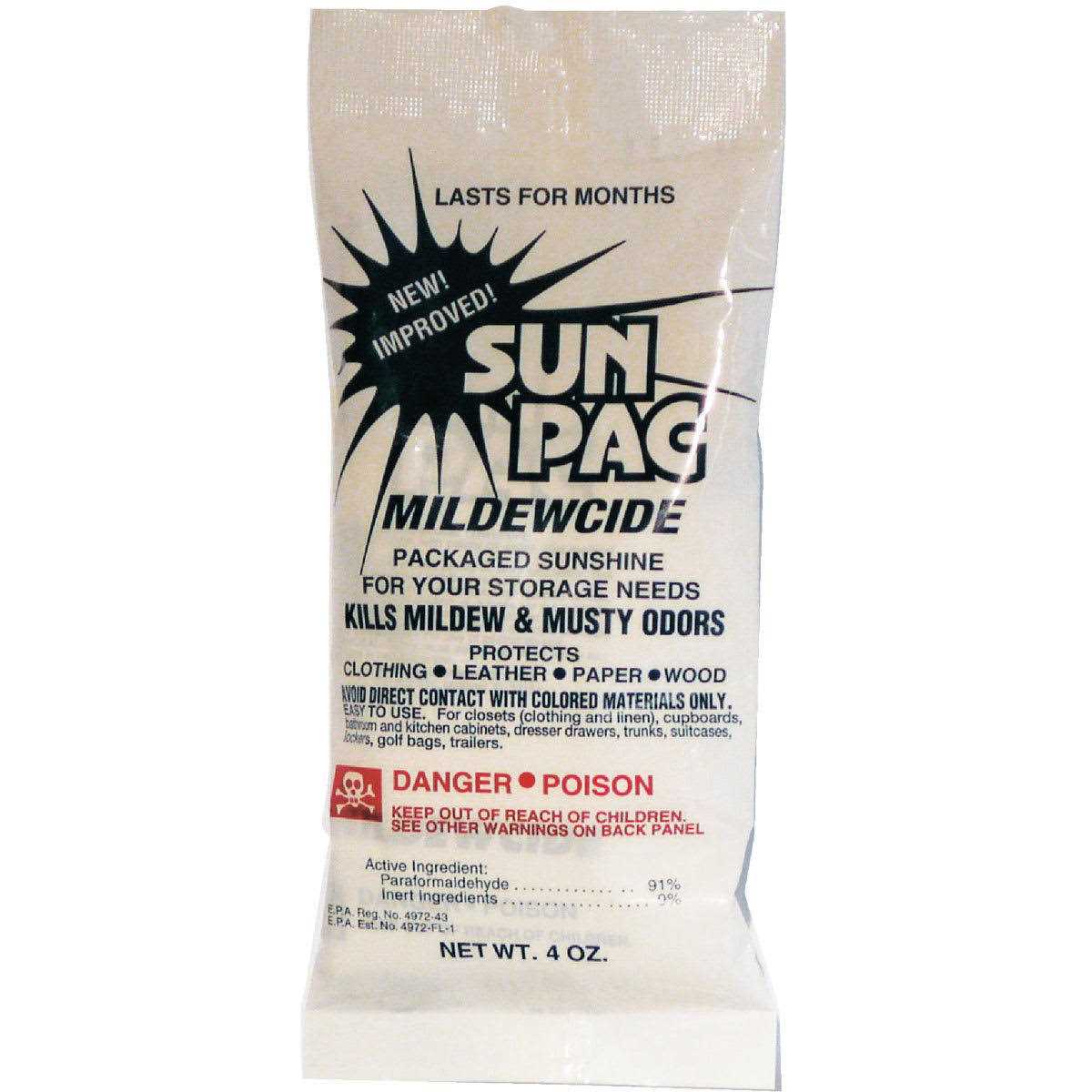 Sunpac 4 oz. Mildewcide