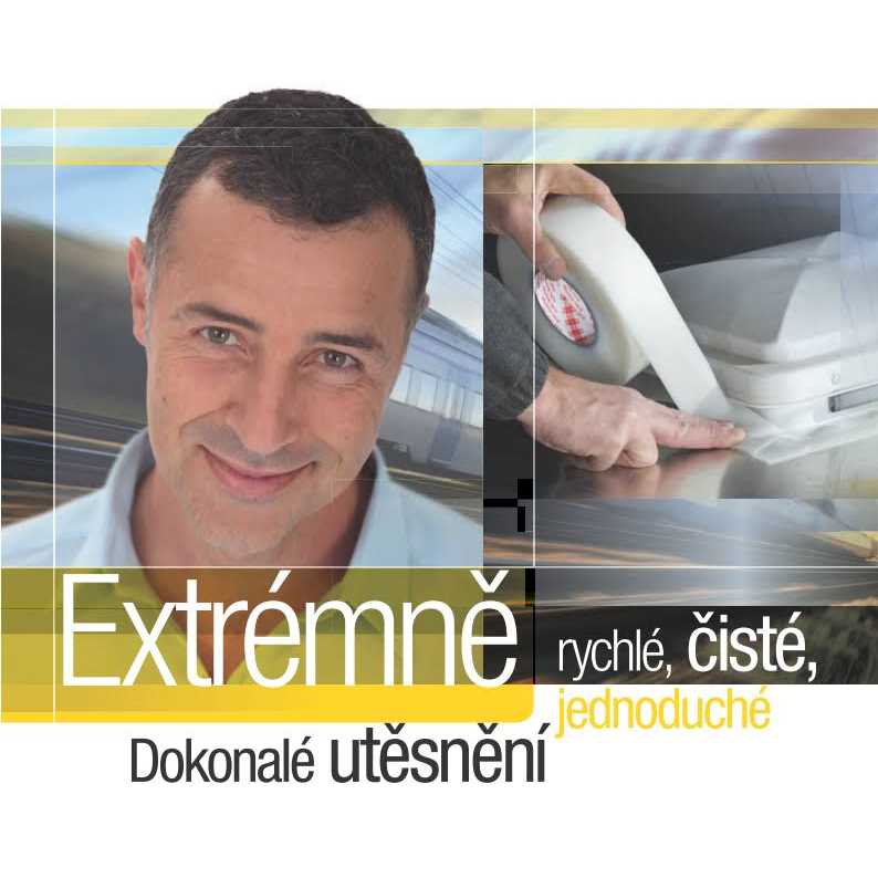 3M Extreme Sealing Tape 4411N Translucent 1 1/2 in x 5 yd - Image 4