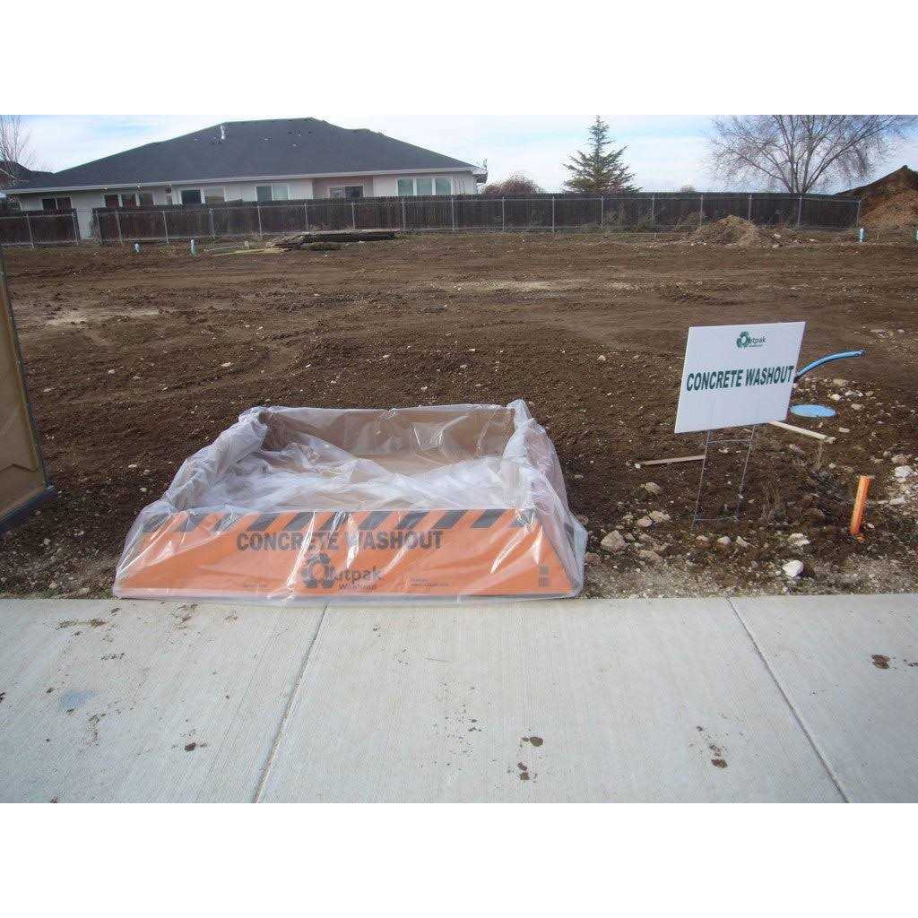 Outpak Washout Construction Washout Corrugated Cardboard - Image 2