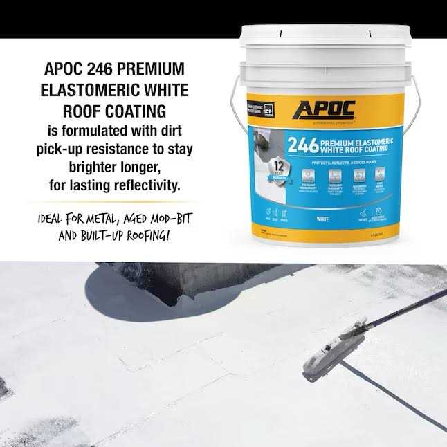Apoc Kool-Armor Elastomeric Reflective Roof Coating - Image 3