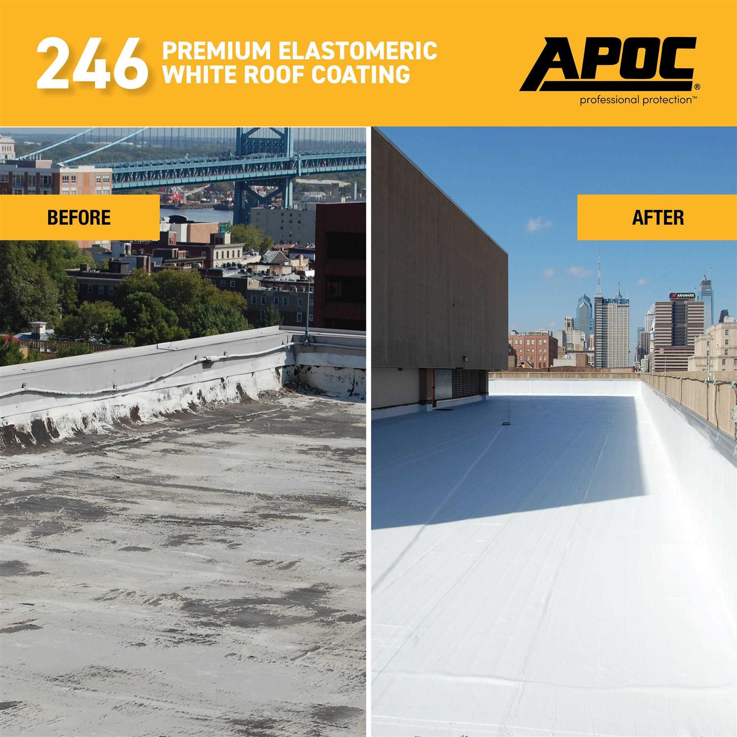 Apoc Kool-Armor Elastomeric Reflective Roof Coating - Image 5