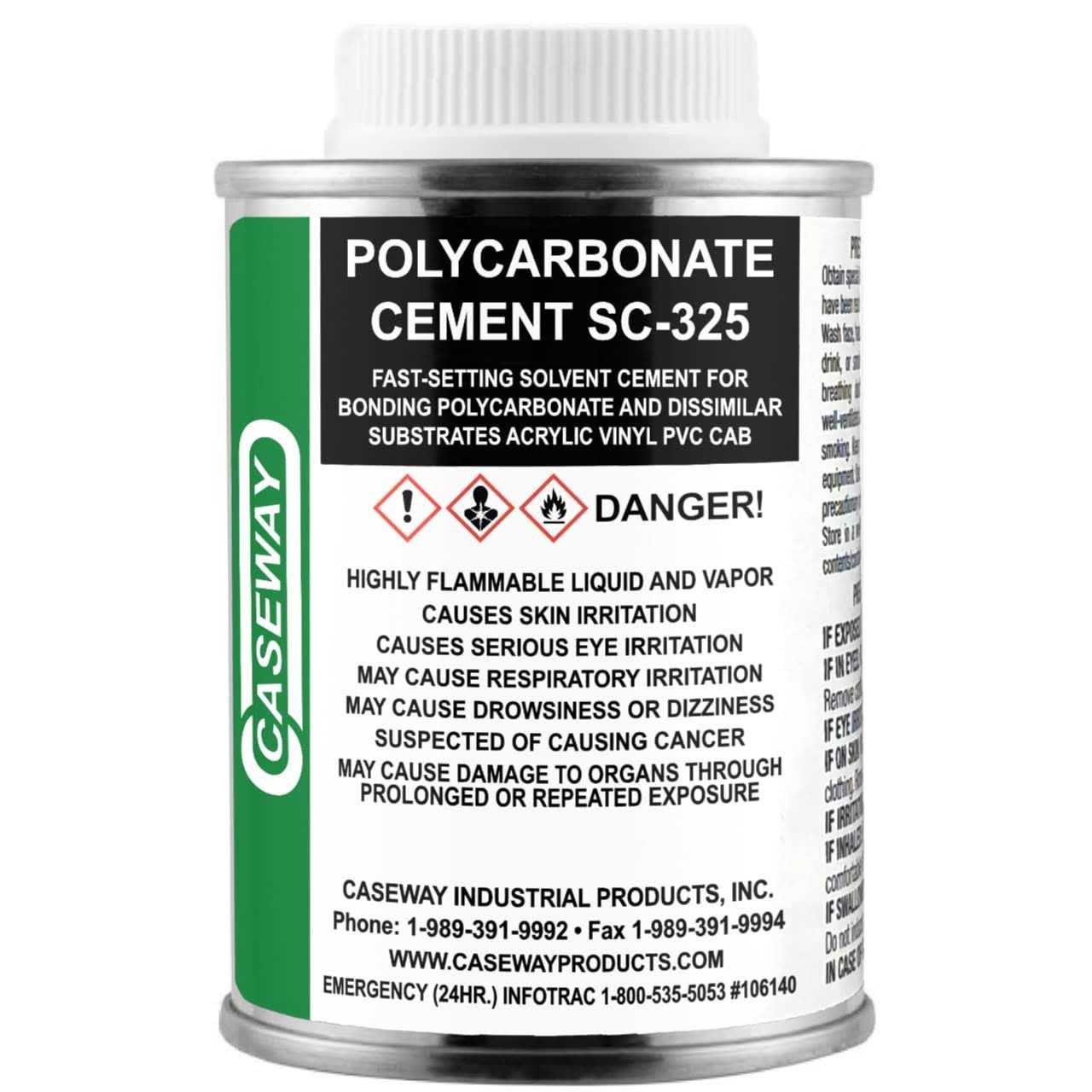 Caseway SC-325 Polycarbonate Solvent Cement - Image 2