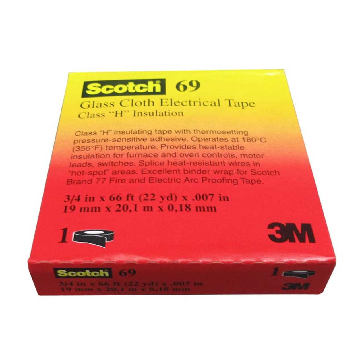 3M 69 Glass Cloth Electrical Tape - Image 5