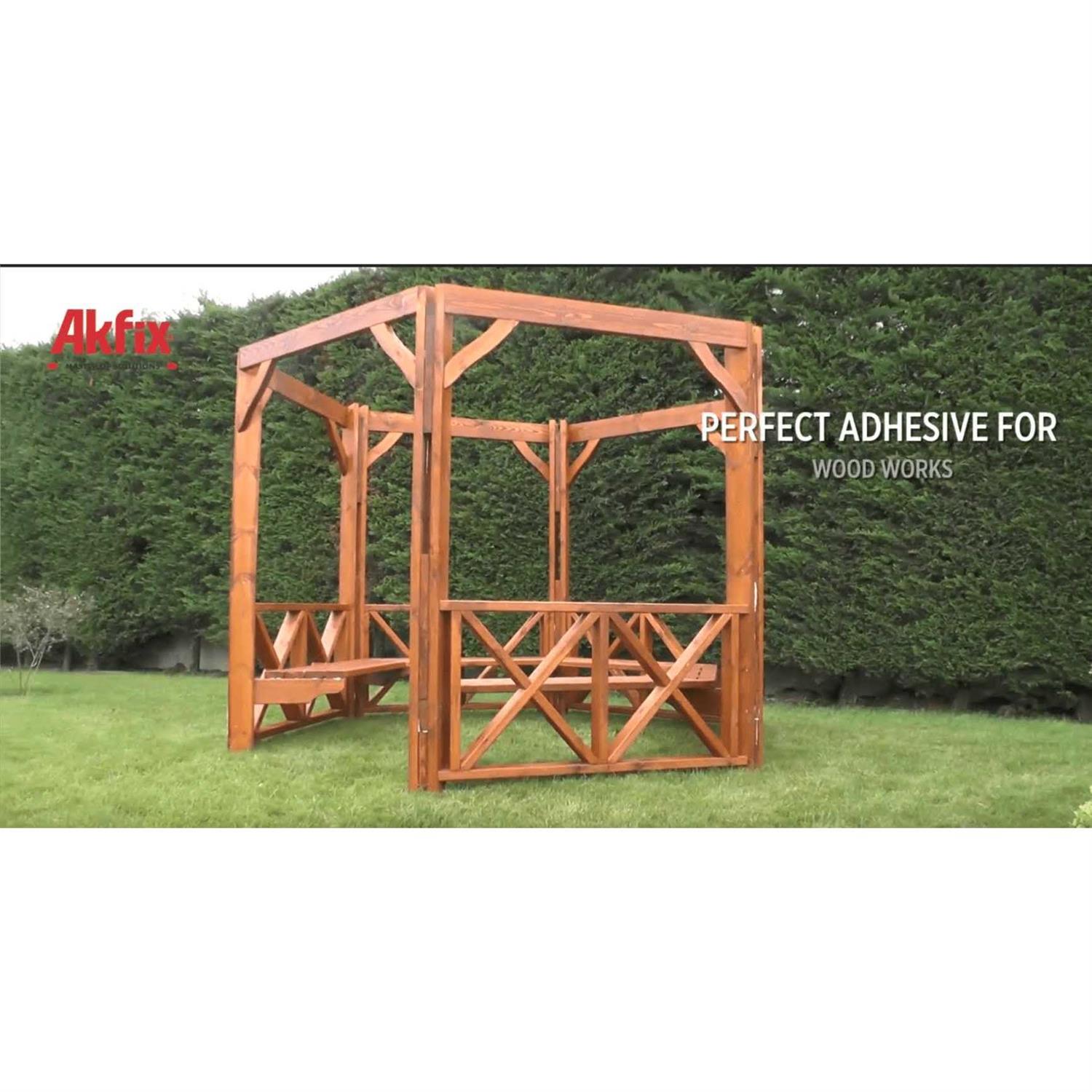 Akfix PA370 Fast Drying Polyurethane Clear Glue Marine Adhesive for Boats & Woodworking - Image 5